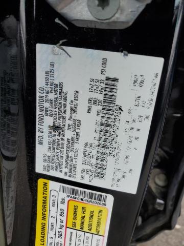 VIN 3FA6P0HD4GR202689 2016 Ford Fusion, SE no.12