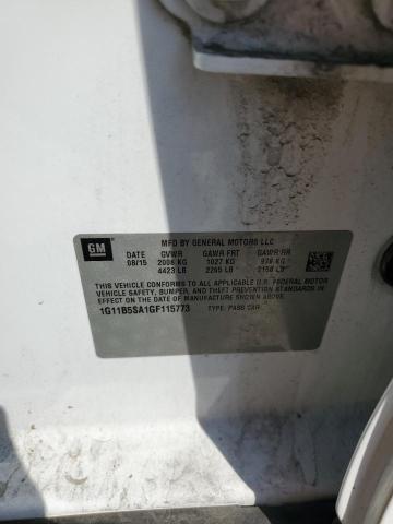 2016 CHEVROLET MALIBU LIM - 1G11B5SA1GF115773