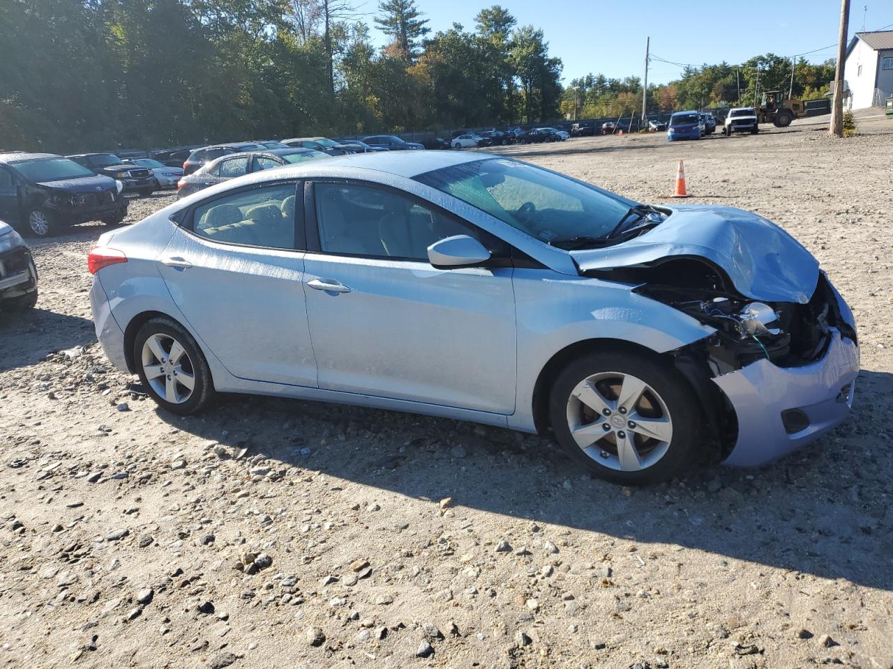 Lot #2935987771 2011 HYUNDAI ELANTRA GL