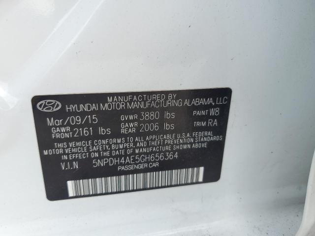 2016 HYUNDAI ELANTRA SE - 5NPDH4AE5GH656364