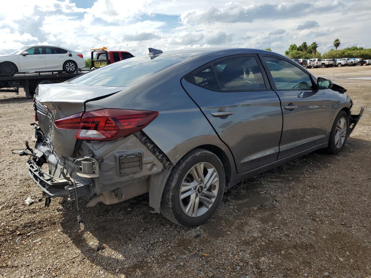 HYUNDAI ELANTRA SE 2020 gray  gas 5NPD84LF9LH505656 photo #4