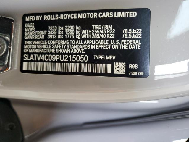 2023 ROLLS-ROYCE CULLINAN SLATV4C09PU215050