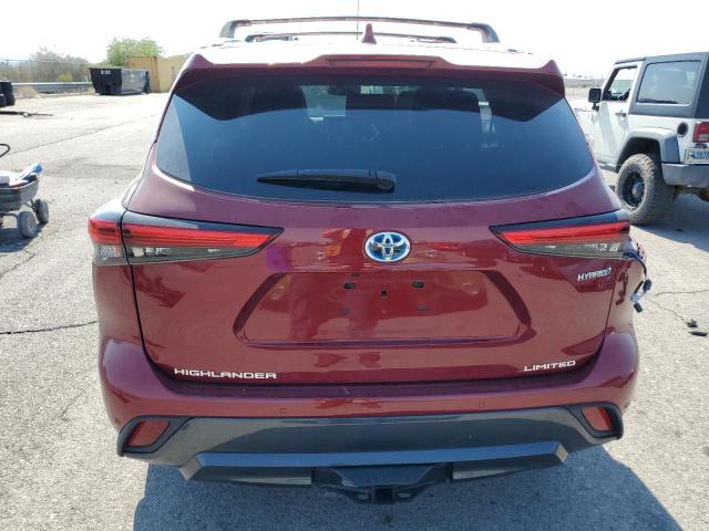 VIN 5TDXBRCH7NS540447 2022 Toyota Highlander, Hybri... no.6