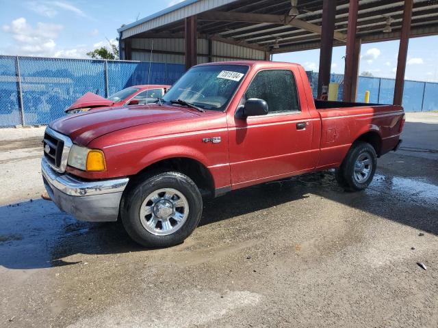 FORD RANGER 2004 red  gas 1FTYR10U34PB34192 photo #1