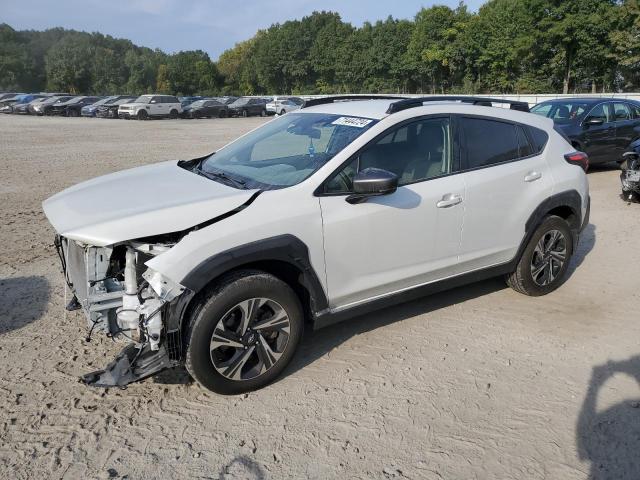 SUBARU CROSSTREK 2024 white  gas JF2GUADC6RH229862 photo #1