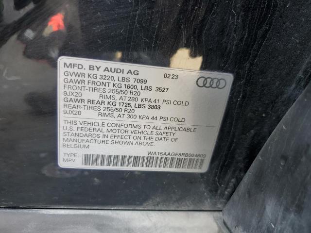 2024 AUDI Q8 E-TRON - WA15AAGE8RB004609