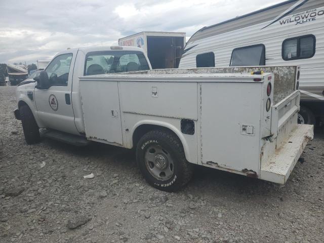 FORD F350 2008 white  gas 1FDSF34598EA95957 photo #3