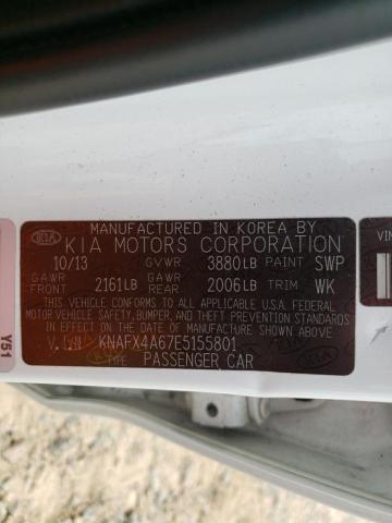 VIN KNAFX4A67E5155801 2014 KIA Forte, LX no.12