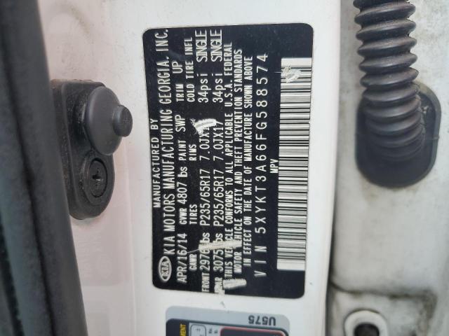 2015 KIA SORENTO LX - 5XYKT3A66FG588574