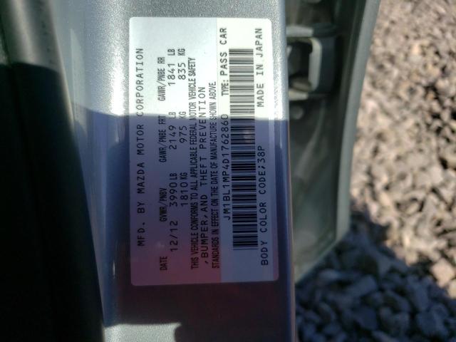 VIN JM1BL1MP4D1762860 2013 Mazda 3, I no.12