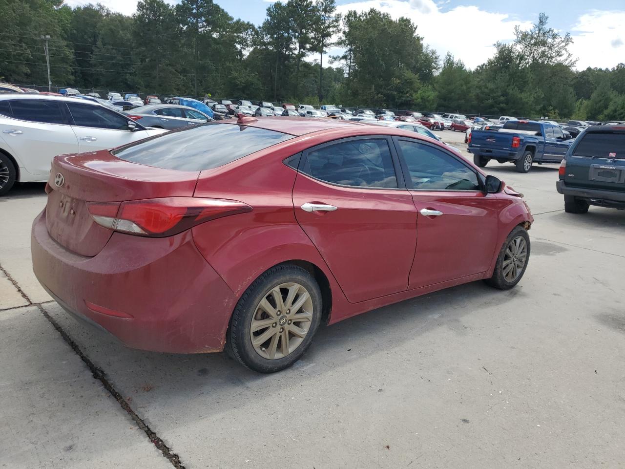 Lot #2890676625 2016 HYUNDAI ELANTRA SE