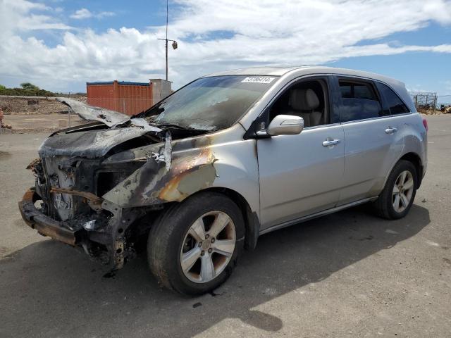 ACURA MDX TECHNO 2010 silver  gas 2HNYD2H67AH505276 photo #1