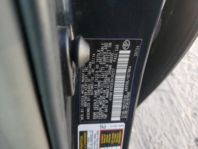 VIN 4T4BF1FK5ER430257 2014 Toyota Camry, L no.13