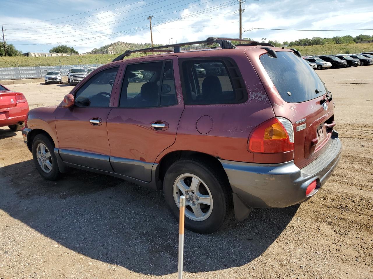 Lot #2923727596 2002 HYUNDAI SANTA FE G