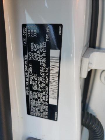 2020 VOLVO XC60 T8 PO YV4BK0DP3L1550377