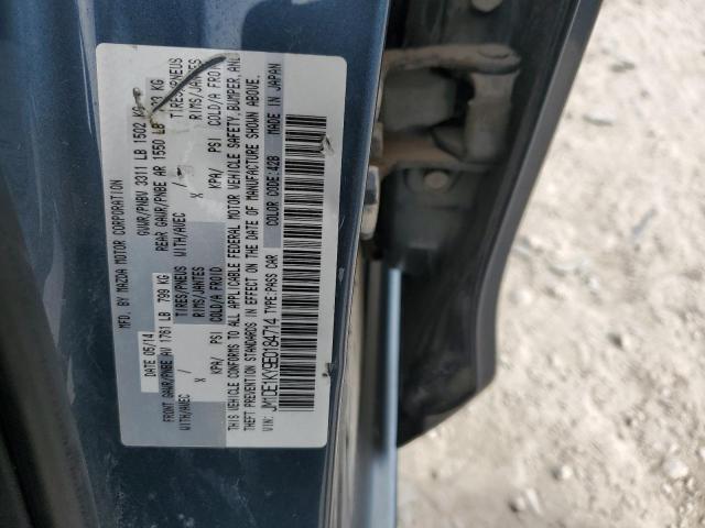 VIN JM1DE1KY9E0184714 2014 Mazda 2, Sport no.12