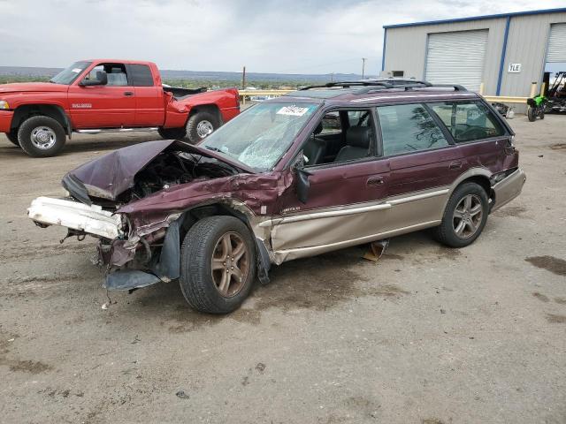 SUBARU LEGACY OUT 1999 burgundy  gas 4S3BG685XX7629306 photo #1