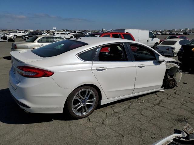 FORD FUSION SE 2017 white  gas 3FA6P0HD1HR248157 photo #4