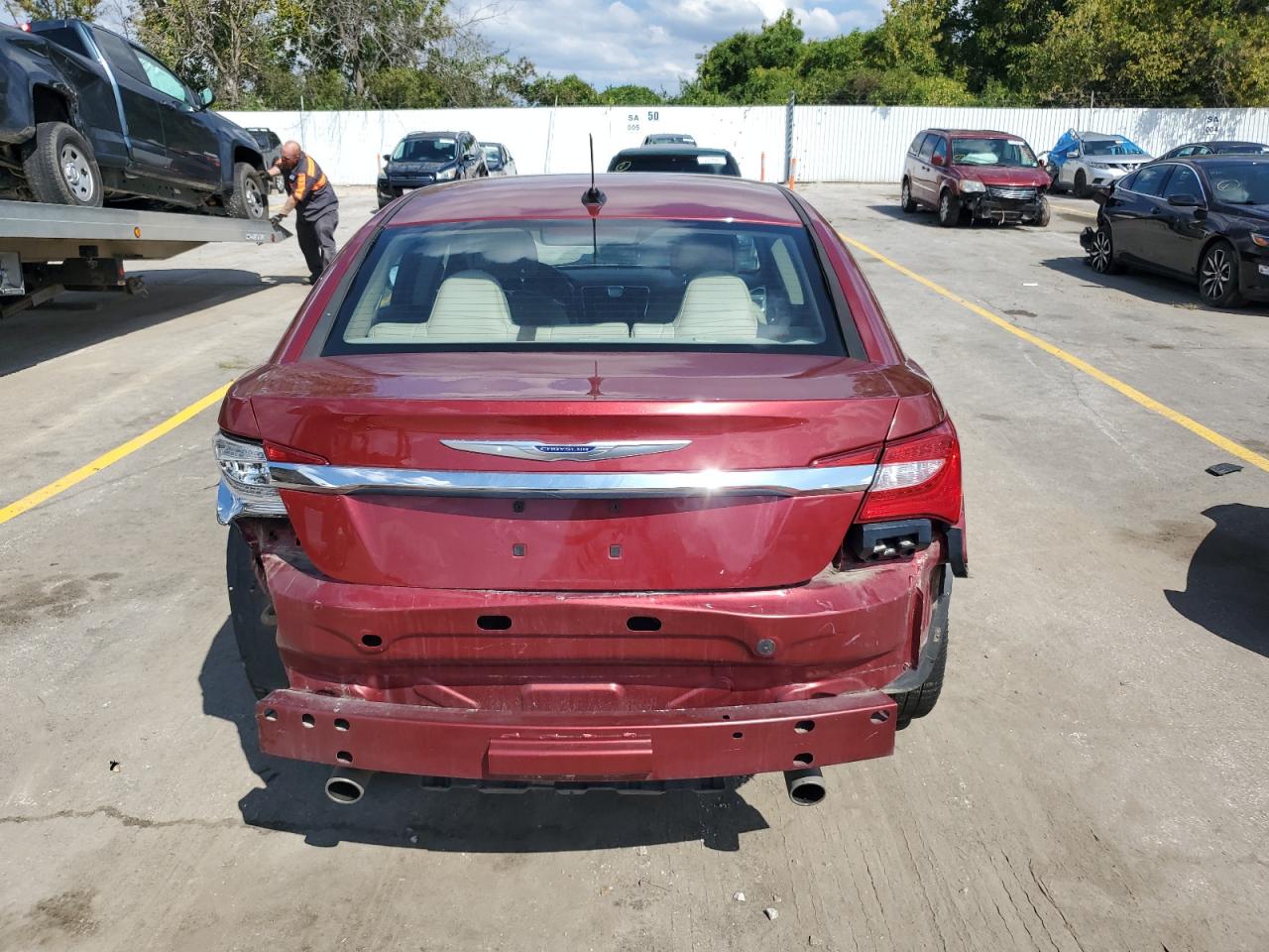 Lot #2977124219 2012 CHRYSLER 200 TOURIN