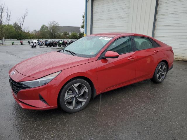 HYUNDAI ELANTRA 2023 red  gas KMHLS4AG0PU461577 photo #1