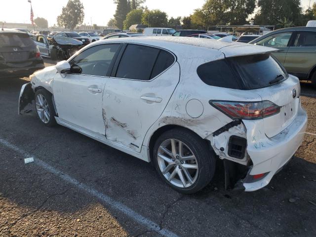 LEXUS CT 200 2014 white hatchbac hybrid engine JTHKD5BH5E2203456 photo #3