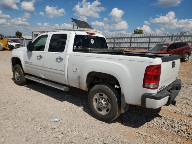 GMC SIERRA K25 2011 white crew pic diesel 1GT125C84BF169435 photo #3