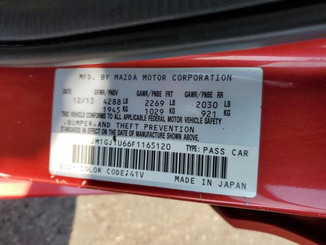 2015 MAZDA 6 SPORT - JM1GJ1U66F1165120