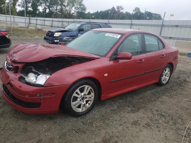 SAAB 9-3 2.0T 2007 burgundy  gas YS3FD49YX71114647 photo #1