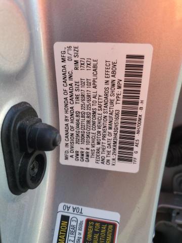 2016 HONDA CR-V SE 2HKRM3H43GH516063  71750544