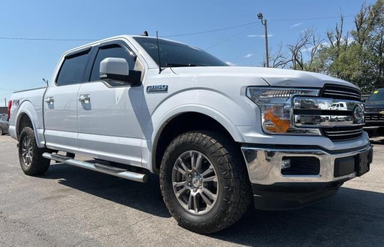 FORD F150 SUPER 2020 white  gas 1FTEW1E57LKD80008 photo #1