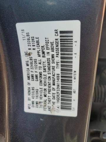 2017 HONDA ACCORD LX - 1HGCR2F32HA114668