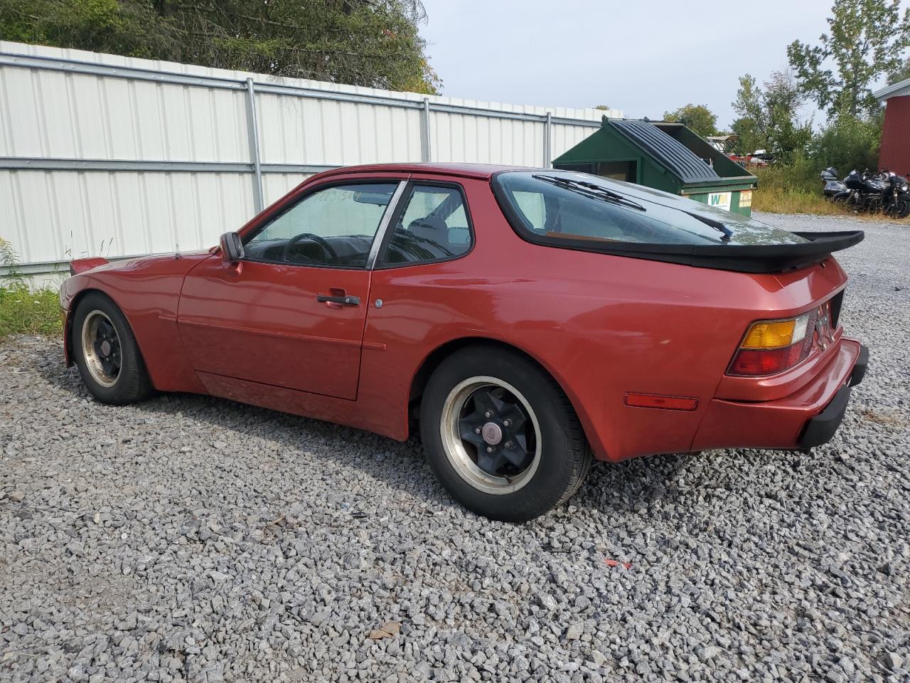 PORSCHE 944 1983 burgundy coupe gas WP0AA0949DN463075 photo #3