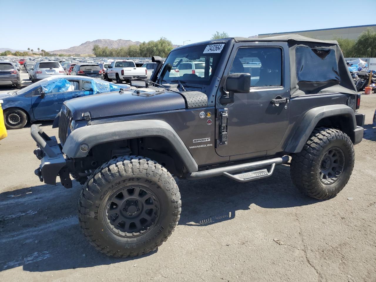  Salvage Jeep Wrangler