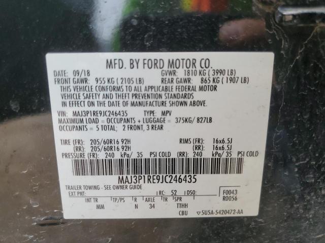2018 FORD ECOSPORT S - MAJ3P1RE9JC246435