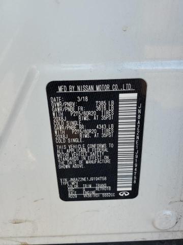 2018 INFINITI QX80 BASE - JN8AZ2NE1J9194758
