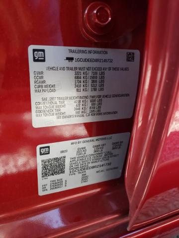 2024 CHEVROLET SILVERADO - 1GCUDEED8RZ145732