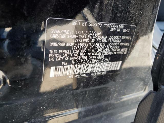 2021 SUBARU FORESTER JF2SKADC0MH554287