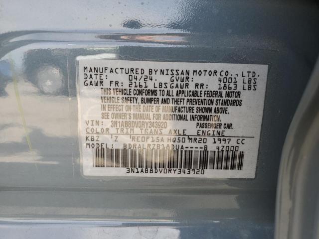 VIN 3N1AB8DV0RY343920 2024 Nissan Sentra, SR no.12