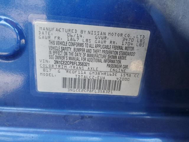 2015 NISSAN VERSA - 3N1CE2CP8FL358321