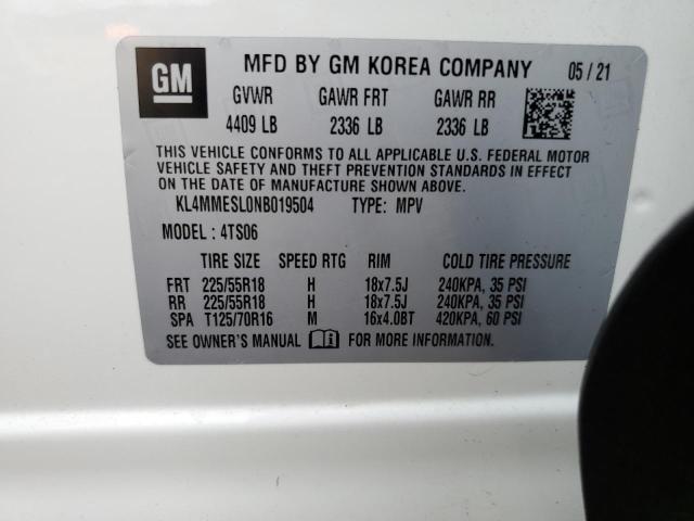 2022 BUICK ENCORE GX - KL4MMESL0NB019504