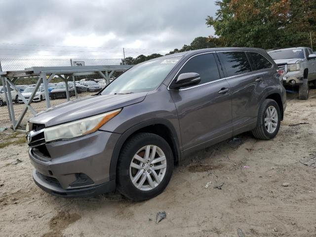 TOYOTA HIGHLANDER LE