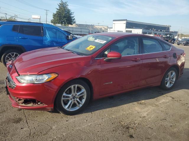 VIN 3FA6P0LU4JR157946 2018 Ford Fusion, Se Hybrid no.1