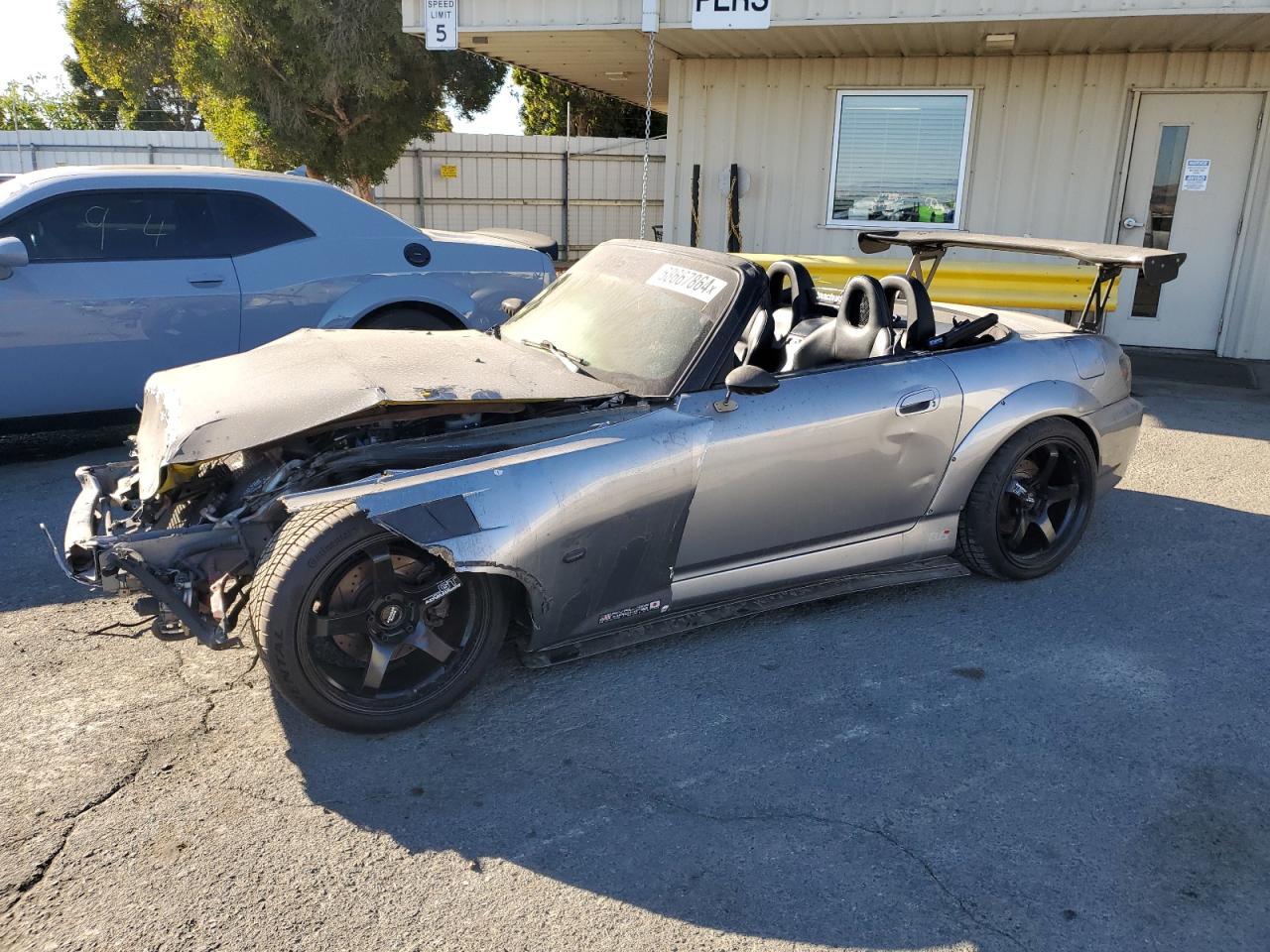 HONDA S2000 2004 silver  gas JHMAP21454S000775 photo #1