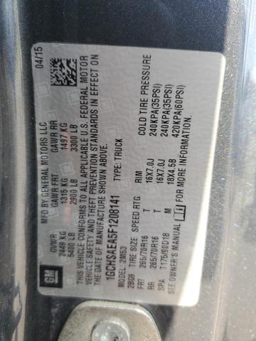 2015 CHEVROLET COLORADO - 1GCHSAEA5F1208141