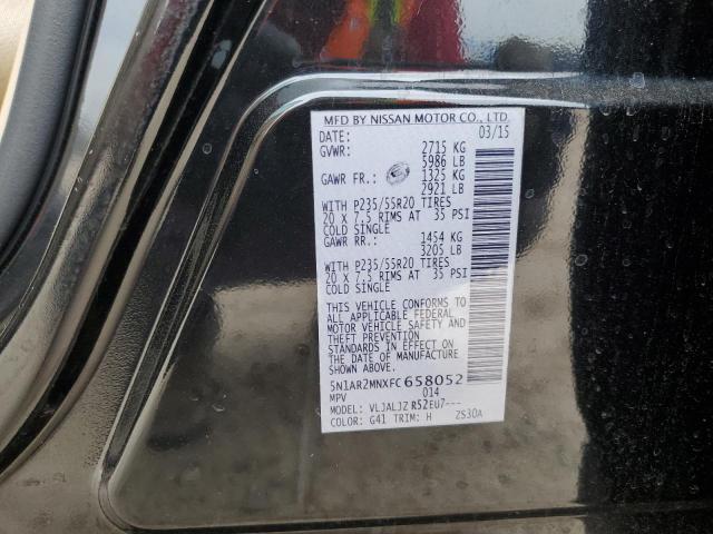 2015 NISSAN PATHFINDER - 5N1AR2MNXFC658052