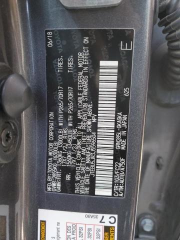2018 TOYOTA 4RUNNER SR - JTEBU5JR3J5596504