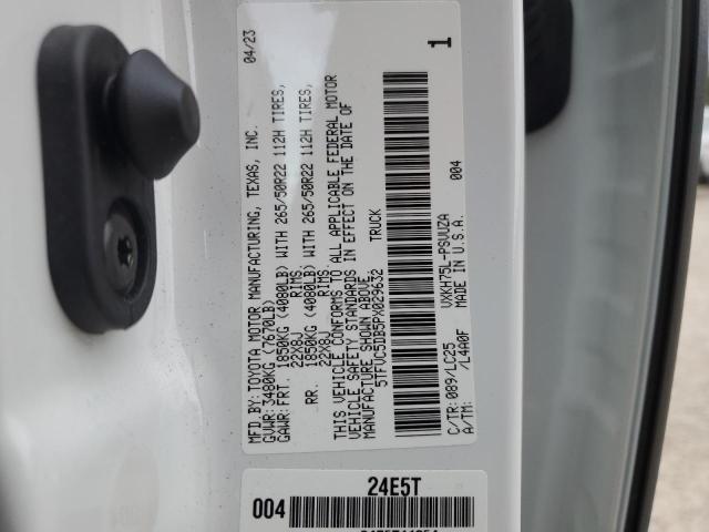 2023 TOYOTA TUNDRA CRE - 5TFVC5DB5PX029632