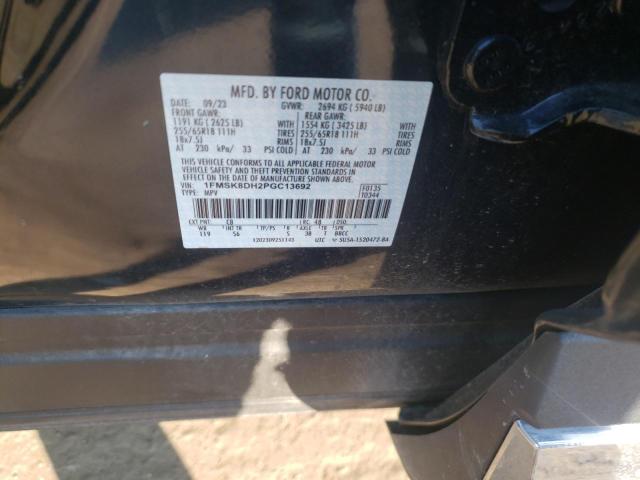 2023 FORD EXPLORER X - 1FMSK8DH2PGC13692