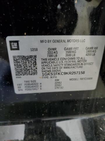 2019 GMC YUKON XL C - 1GKS1FKC9KR257158