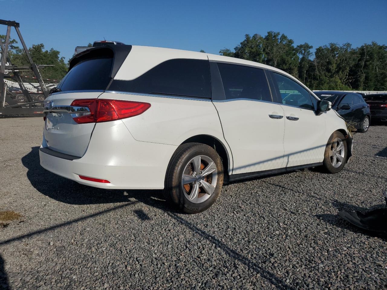 Lot #2986854023 2020 HONDA ODYSSEY EX